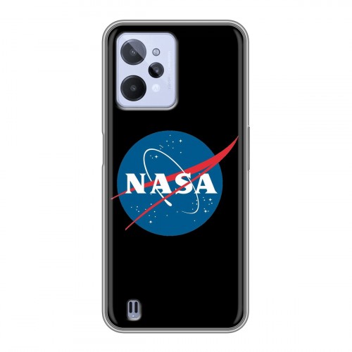 Дизайнерский силиконовый чехол для Realme C31 NASA