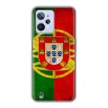 Дизайнерский пластиковый чехол для Realme C31 Флаг Португалии