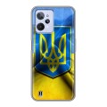 Дизайнерский силиконовый чехол для Realme C31 Флаг Украины