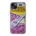 Дизайнерский пластиковый чехол для Iphone 14 Plus Текстуры денег