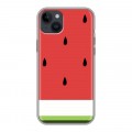 Дизайнерский пластиковый чехол для Iphone 14 Plus Арбузы