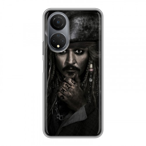 Дизайнерский силиконовый чехол для Huawei Honor X7 	 Пираты карибского моря