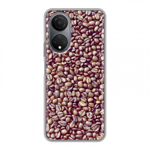 Дизайнерский силиконовый чехол для Huawei Honor X7 кофе