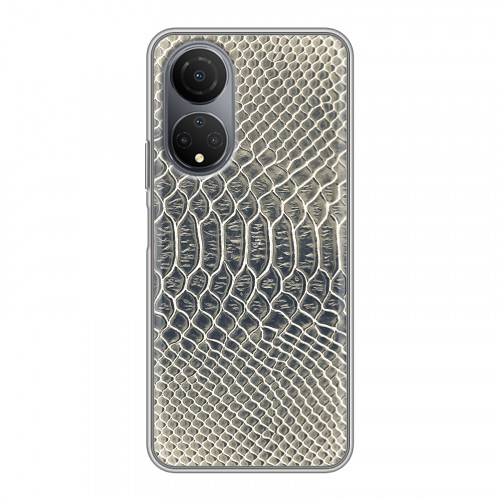 Дизайнерский пластиковый чехол для Huawei Honor X7 Кожа змей