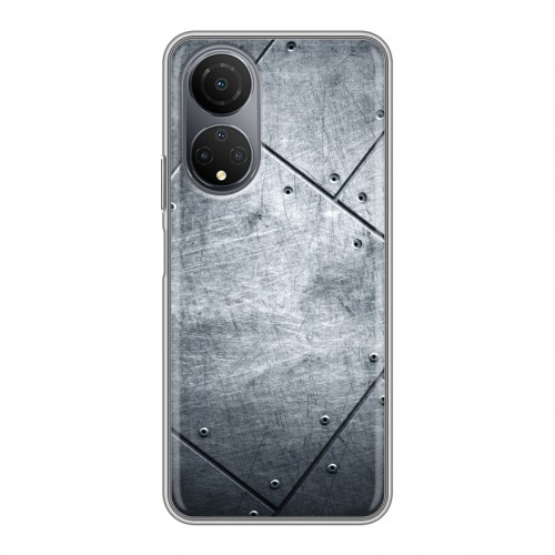 Дизайнерский силиконовый чехол для Huawei Honor X7 Металл