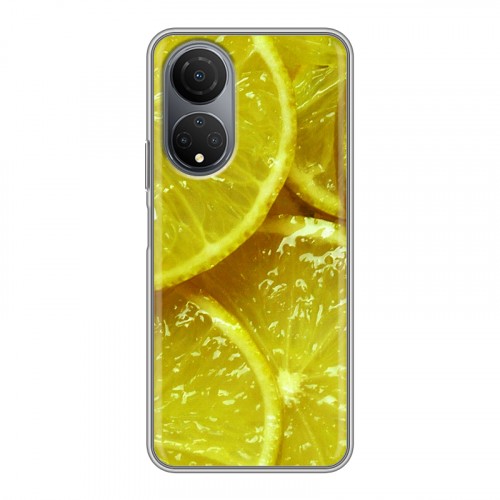 Дизайнерский силиконовый чехол для Huawei Honor X7 Лимон