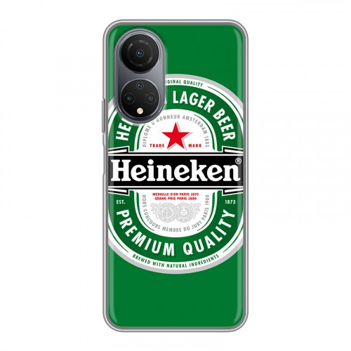 Дизайнерский силиконовый чехол для Huawei Honor X7 Heineken