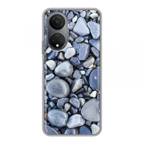Дизайнерский силиконовый чехол для Huawei Honor X7 Текстура камня