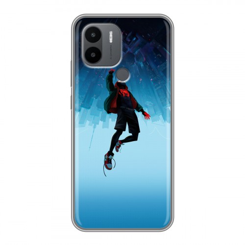 Дизайнерский силиконовый чехол для Xiaomi Redmi A1 Plus Человек-паук : Через вселенные