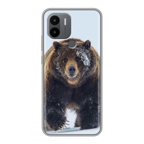 Дизайнерский силиконовый чехол для Xiaomi Redmi A1 Plus Медведь
