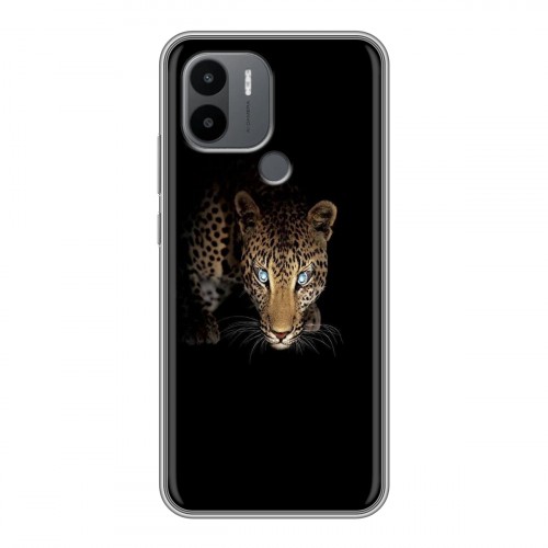 Дизайнерский силиконовый чехол для Xiaomi Redmi A1 Plus Леопард