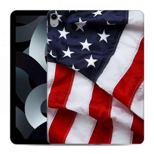 Дизайнерский силиконовый чехол для Ipad 10.9 (2022) Флаг США