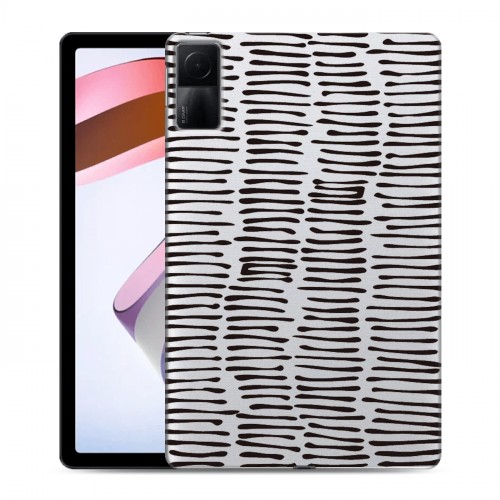 Полупрозрачный дизайнерский силиконовый чехол для Xiaomi RedMi Pad Абстракции 2