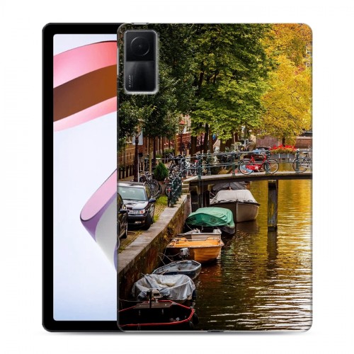 Дизайнерский силиконовый чехол для Xiaomi RedMi Pad амстердам