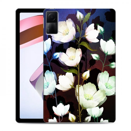 Дизайнерский силиконовый чехол для Xiaomi RedMi Pad Органические цветы