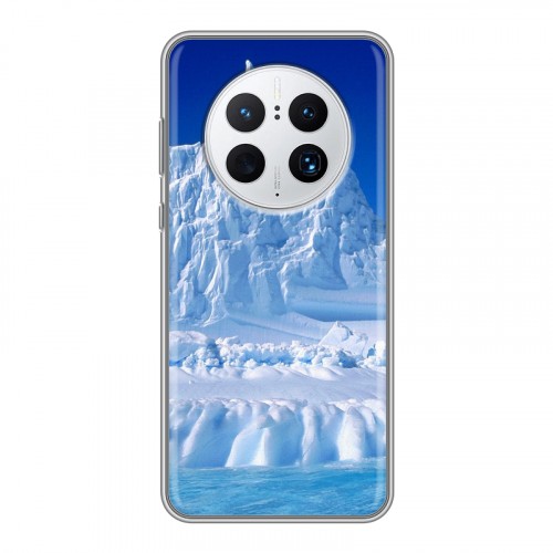 Дизайнерский силиконовый чехол для Huawei Mate 50 Pro Льды