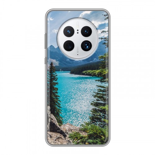 Дизайнерский силиконовый чехол для Huawei Mate 50 Pro Озера