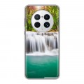 Дизайнерский силиконовый с усиленными углами чехол для Huawei Mate 50 Pro Водопады