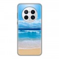 Дизайнерский силиконовый с усиленными углами чехол для Huawei Mate 50 Pro пляж