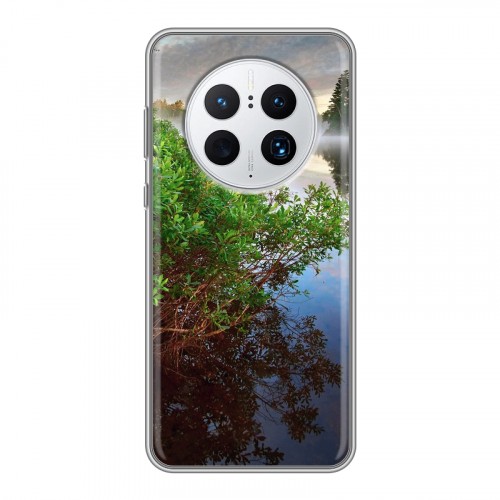 Дизайнерский силиконовый чехол для Huawei Mate 50 Pro озеро