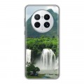 Дизайнерский силиконовый с усиленными углами чехол для Huawei Mate 50 Pro водопады