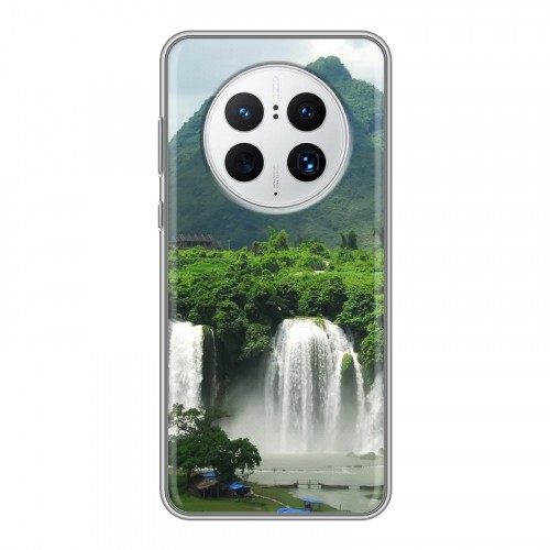 Дизайнерский силиконовый чехол для Huawei Mate 50 Pro водопады
