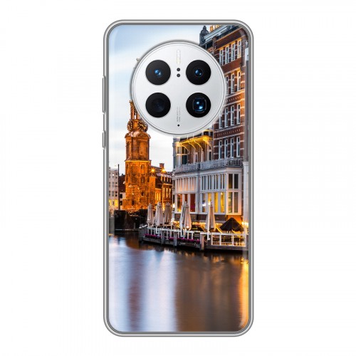 Дизайнерский пластиковый чехол для Huawei Mate 50 Pro амстердам