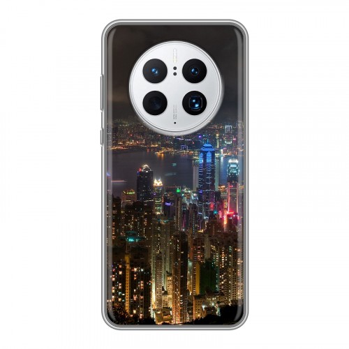 Дизайнерский пластиковый чехол для Huawei Mate 50 Pro Гонконг