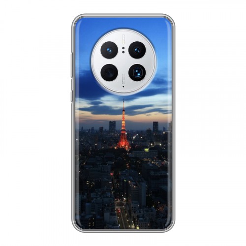 Дизайнерский силиконовый чехол для Huawei Mate 50 Pro Токио