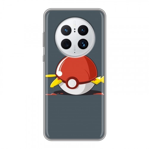 Дизайнерский силиконовый чехол для Huawei Mate 50 Pro Покемоны