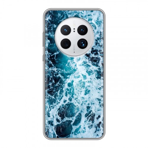Дизайнерский силиконовый чехол для Huawei Mate 50 Pro Райский океан