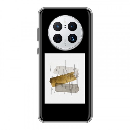 Дизайнерский силиконовый чехол для Huawei Mate 50 Pro Стильные абстракции