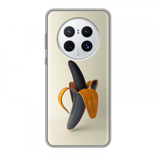 Дизайнерский силиконовый чехол для Huawei Mate 50 Pro Черное золото