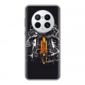 Дизайнерский силиконовый чехол для Huawei Mate 50 Pro Космонавт