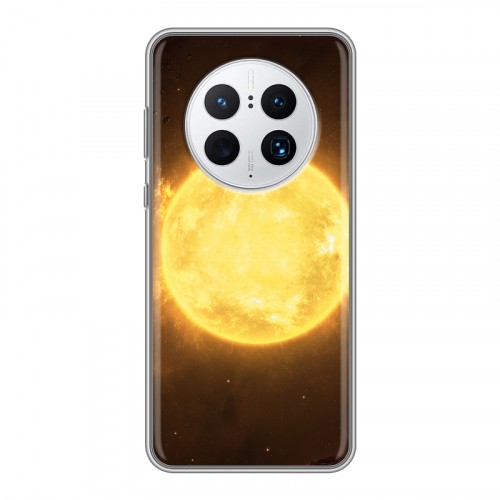 Дизайнерский силиконовый чехол для Huawei Mate 50 Pro Солнце