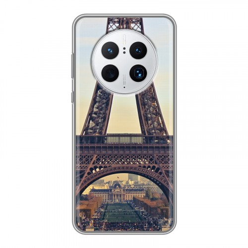 Дизайнерский силиконовый чехол для Huawei Mate 50 Pro Париж