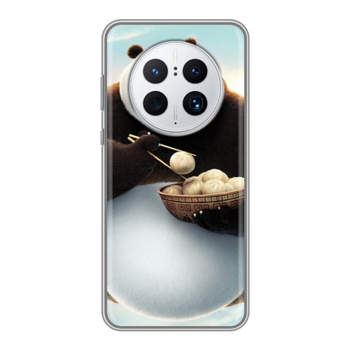 Дизайнерский силиконовый чехол для Huawei Mate 50 Pro Панды