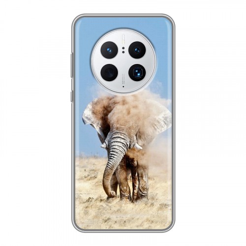 Дизайнерский силиконовый чехол для Huawei Mate 50 Pro Слоны