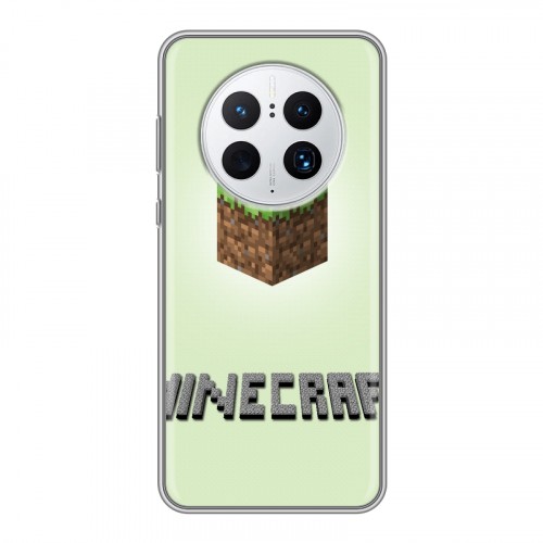 Дизайнерский силиконовый чехол для Huawei Mate 50 Pro Minecraft