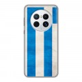 Дизайнерский силиконовый с усиленными углами чехол для Huawei Mate 50 Pro Флаг Греции