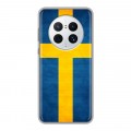 Дизайнерский силиконовый чехол для Huawei Mate 50 Pro Флаг Швеции