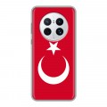 Дизайнерский пластиковый чехол для Huawei Mate 50 Pro Флаг Турции