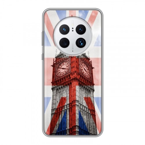 Дизайнерский силиконовый чехол для Huawei Mate 50 Pro Флаг Британии