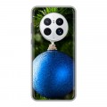 Дизайнерский силиконовый чехол для Huawei Mate 50 Pro Новогодние шары