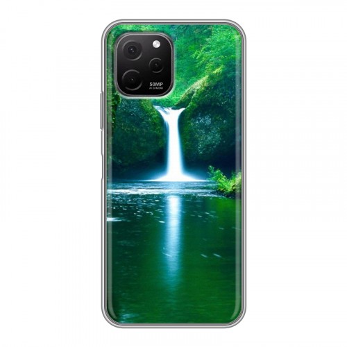 Дизайнерский силиконовый чехол для Huawei Nova Y61 Водопады