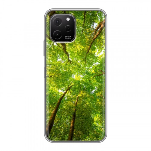 Дизайнерский силиконовый чехол для Huawei Nova Y61 лес