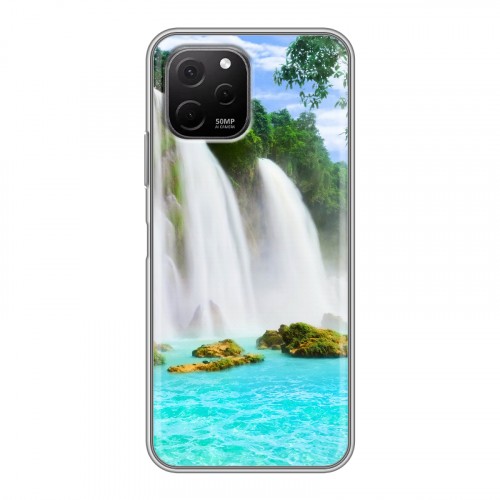 Дизайнерский силиконовый чехол для Huawei Nova Y61 водопады