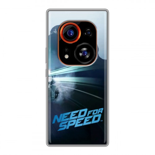 Дизайнерский силиконовый чехол для Tecno Phantom X2 Pro Need For Speed