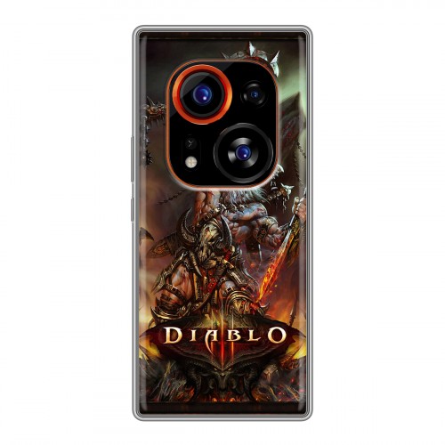 Дизайнерский силиконовый чехол для Tecno Phantom X2 Pro Diablo