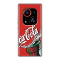 Дизайнерский силиконовый чехол для Tecno Phantom X2 Pro Coca-cola